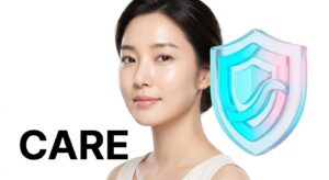 시술 후 전문적인 관리와 회복을 상징하는 비주얼